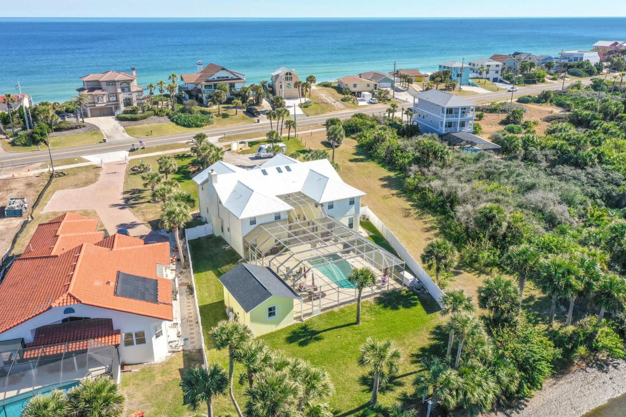 Flagler Beach Bed And Breakfast Pool Jaccuzzi Suite Exteriér fotografie