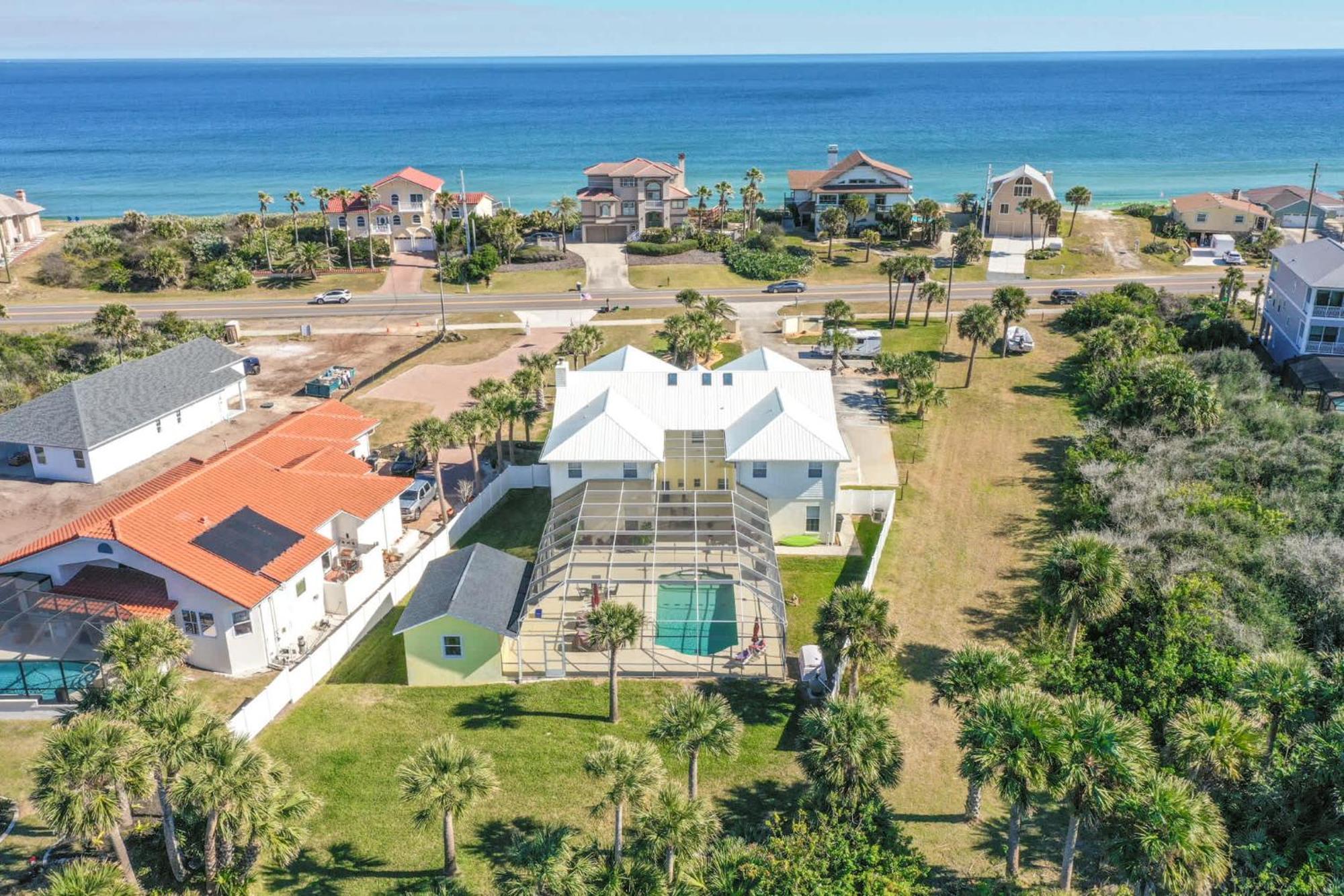 Flagler Beach Bed And Breakfast Pool Jaccuzzi Suite Exteriér fotografie